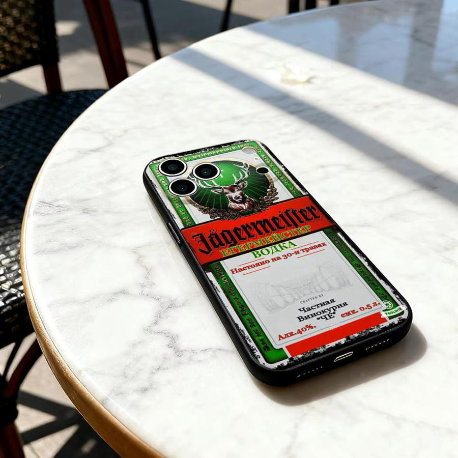 J-Jagermeisters Handyhülle für iPhone 11 bis 17 Pro Max Plus Air Mini Soft Case in Schwarz - Bild 3