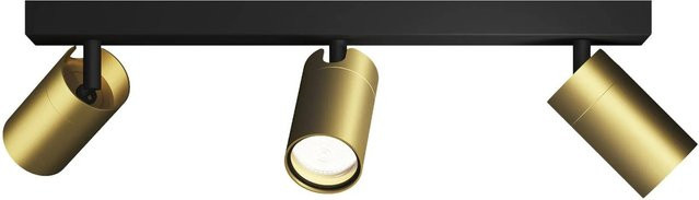 Philips Hue Idris 3-flammiger LED-Spot für Badezimmer, Gold/Messing, IP44, GU10 - Bild 1