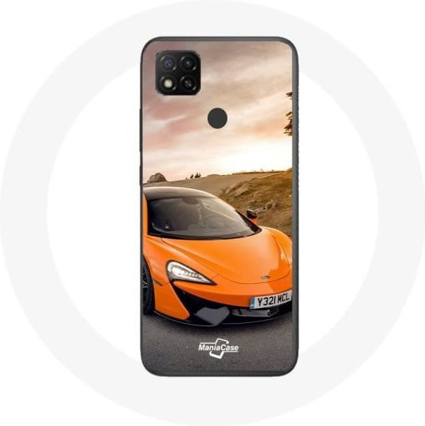 Sportliche McLaren Handyhülle für Xiaomi Redmi 9C in Orange - Bild 1