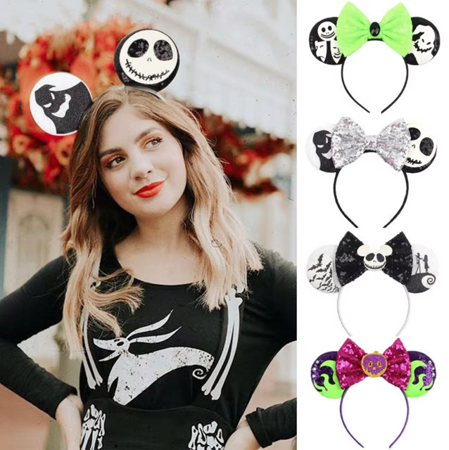HEROCROSS Mickey Mouse Ohr-Stirnbänder, Disney, Haarschmuck für Mädchen - Bild 1