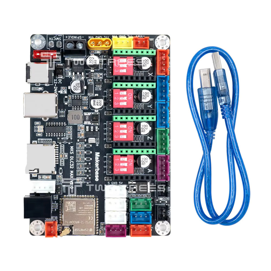 Twotrees MKS DLC32 MAX Motherboard 32bit ESP32 Controller mit Kabelexpansion für 4 Achsen als Upgrade für Lasergravierer - Bild 5