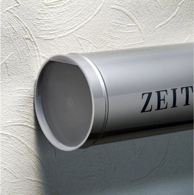 Burg Wächter Seitendeckel SD 1 SB für Zeitungsboxen in Weiß und Silber - Bild 1