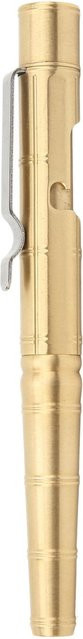DIYelecs Massiver Messing Kolbenfüller EDC Taschenstift in Gold/Brass Color mit Clip - Bild 1