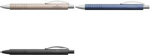 FABER-CASTELL Kugelschreiber Essentio Aluminium in Rosé mit Druckmechanik und mattem Schaft - Bild 1
