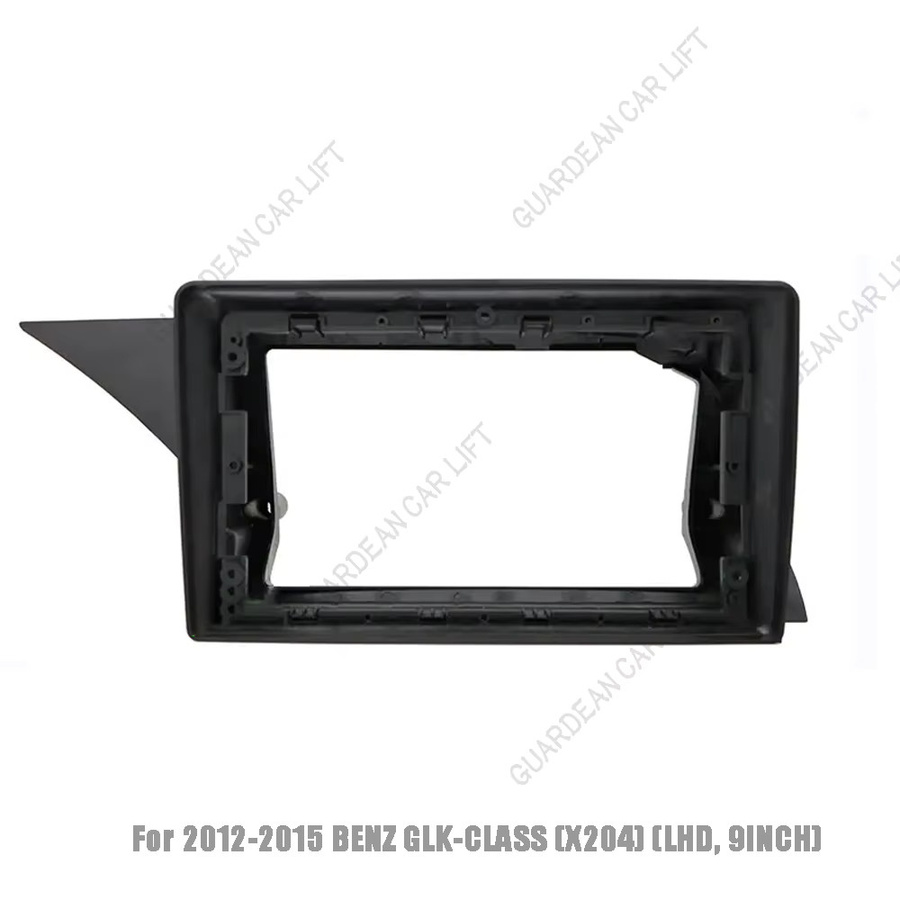 Android GPS MP5 Stereo-Player Autoradio-Faszie für Benz GLK-Class (x204) 2012-2015, 9 Zoll, Schwarz - Bild 2