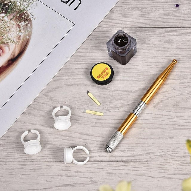 Semipermanentes Tattoo Übungswerkzeug Set Microblading - Bild 1