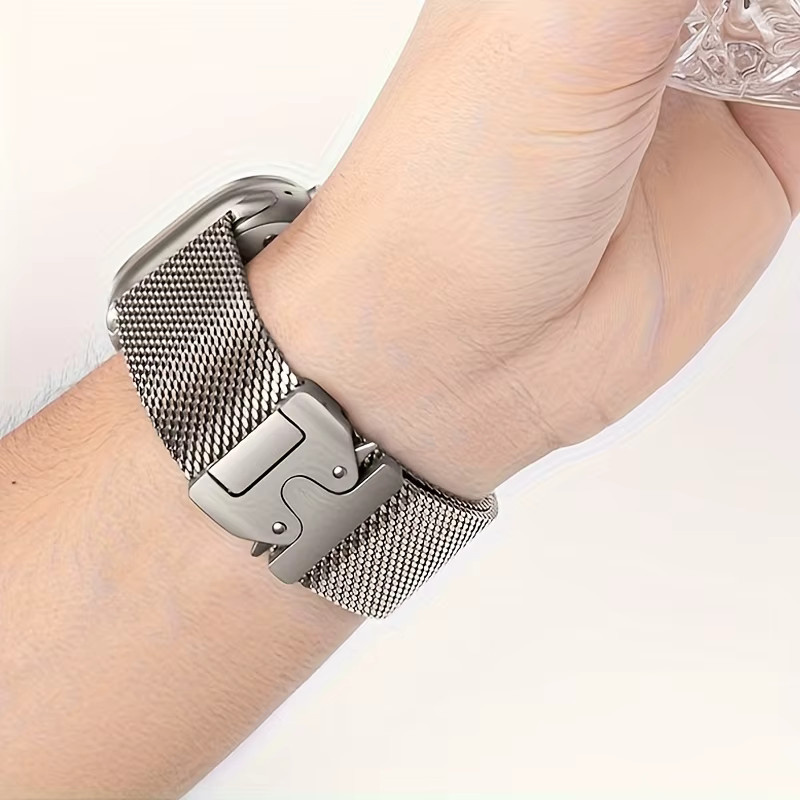 Milanaise Armband Edelstahl, Unisex - Bild 2