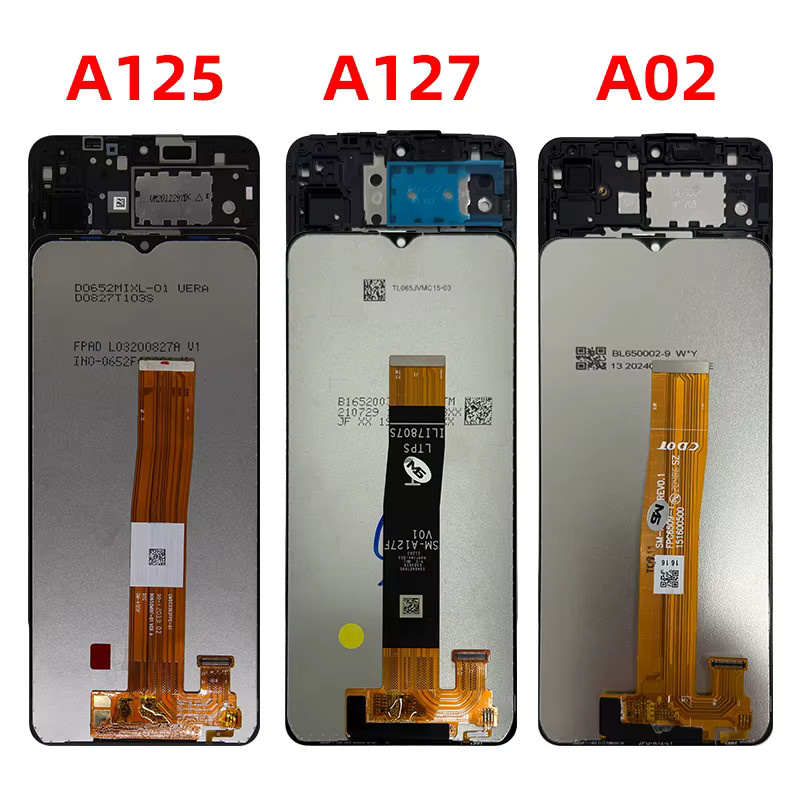 Samsung Galaxy A02 und A12 Ersatz Display mit 6,5 Zoll IPS LCD und Touchscreen Digitizer in Schwarz - Bild 4
