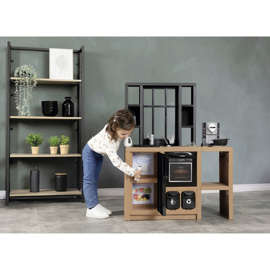 Smoby Kinderküche Loft Spielküche in Multicolour mit Soundeffekten B/T/H: 95,7 x 36,0 x 32,0 cm - Bild 2
