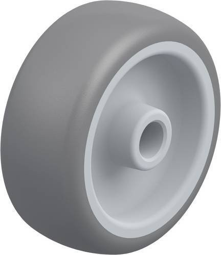 Blickle TPA 80/12G Kunststoff-Rad in Grau und Silber mit 80 mm Durchmesser und 100 kg Tragfähigkeit - Bild 1