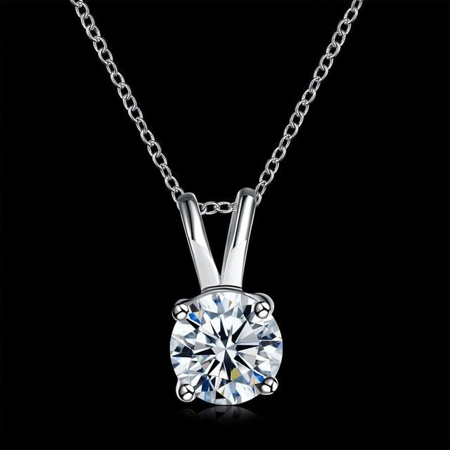 Halskette Allbestart, 925 Silber, Labor Diamant, Damen - Bild 1