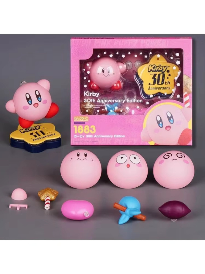 Bandai Kirby Actionfigur, Modell Spielzeug, Rosa / Pink - Bild 3