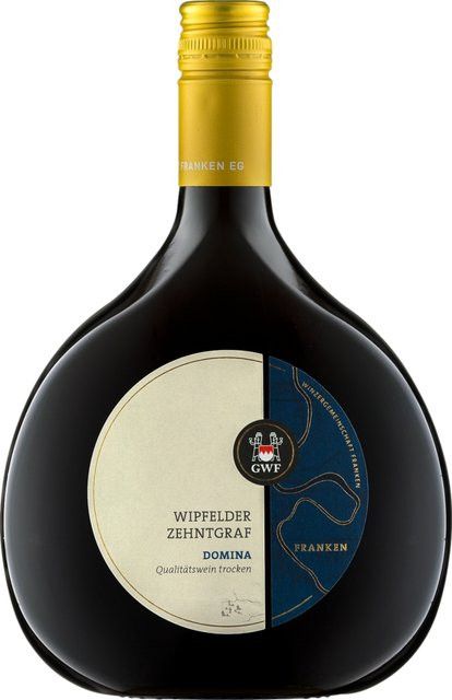 Wipfelder Domina Rotwein, Franken, 2023, trocken, 0,75 l - Bild 1