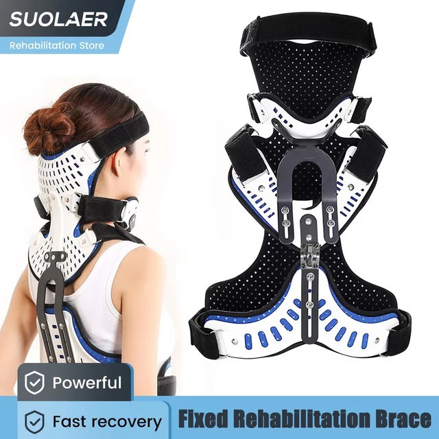 SUOLAER Halswirbelsäule Brustorthese, Unisex - Bild 1