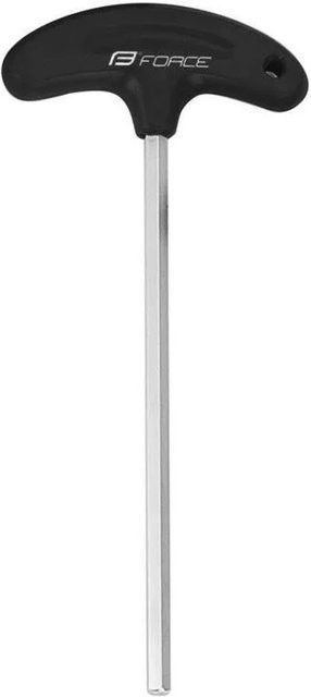Force Innensechskant Schlüssel aus Stahl in Schwarz und Silber, Größe 6 mm, Länge: 150 mm - Bild 1