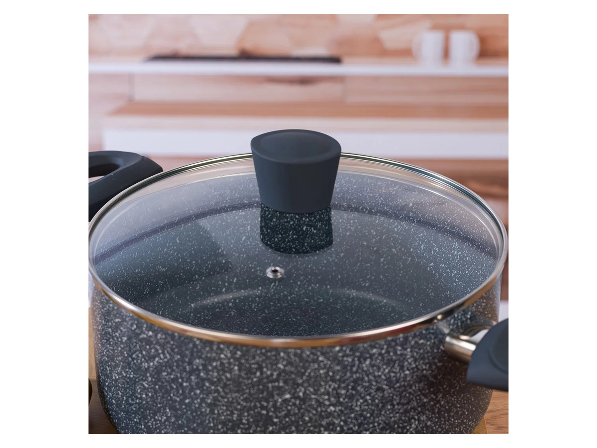Russell Hobbs Topf Nightfall Collection in Blue Marble, Durchmesser: 24 cm - Bild 2