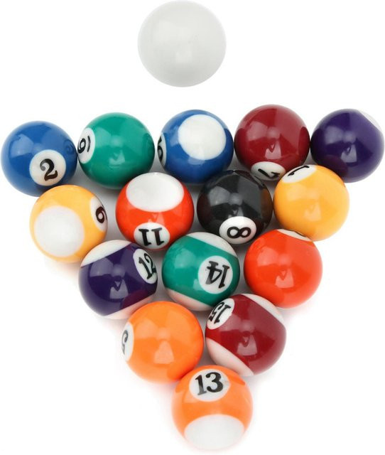 KaiSai Mini Kinder Billard Ball Spielzeug, 16-teiliges Set, blue - Bild 1
