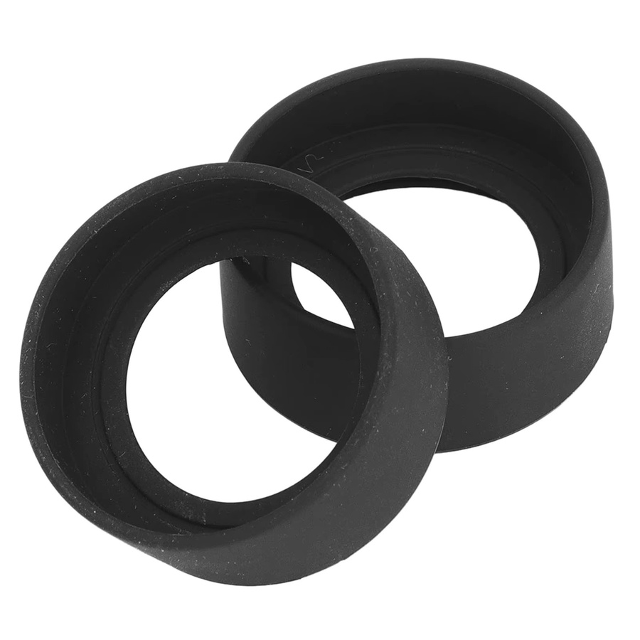 KKMOON Mikroskop-Okular-Augenmuscheln aus Gummi, 2 Stück, Schwarz, Durchmesser: 41 mm, flacher Winkel, passend für 37,5–39 mm Stereomikroskope - Bild 6
