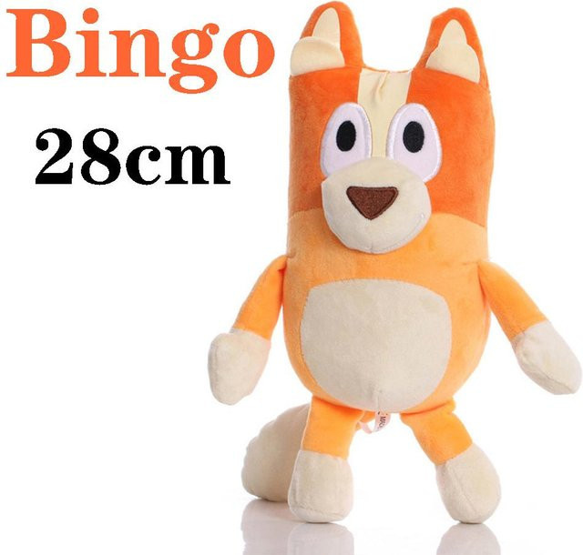 Yiran toy 1 Bluey Bingo Plüschtier, 17-28cm, ab 14 Jahren - Bild 1