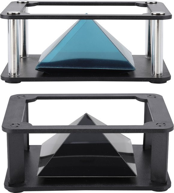 VBESTLIFE 3D Holographic Projektor in Schwarz für dein Handy - Bild 1
