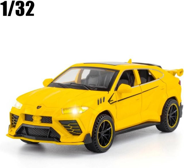 Linyi toy car Urus Bison SUV Coupé Automodell, 1:32, Pull-Back, ab 14 Jahren - Bild 1