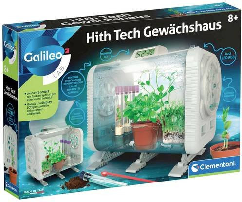 Clementoni Galileo High Tech Gewächshaus Experimentier-Box ab 8 Jahren - Bild 1