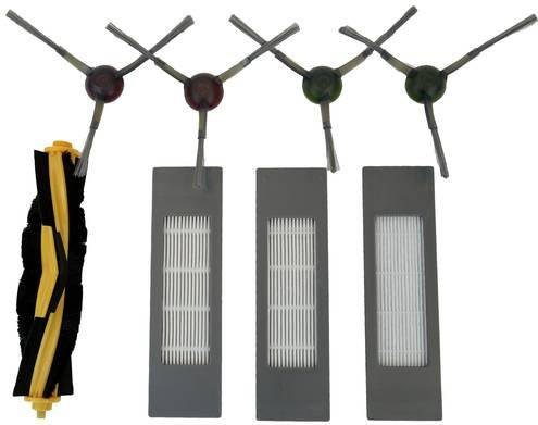 ScanPart Zubehör-Set für Ecovacs Deebot T8, Multicolor, Kunststoff, inklusive Edge Cleaning - Bild 1