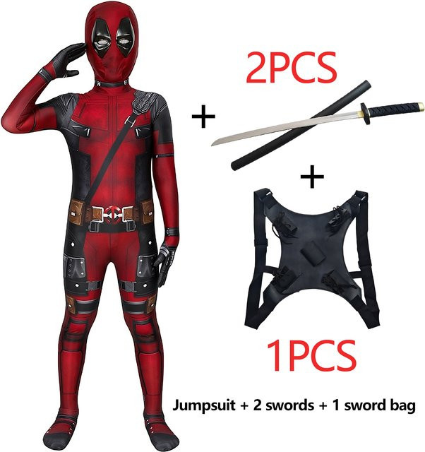 Hot Toys Deadpool Kostüm, Superheld, Set - Bild 1