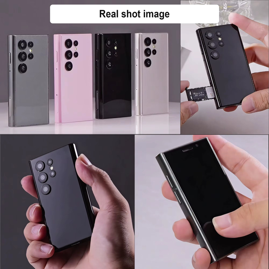 SERVO S26 Mini-Smartphone mit Android 9.0, 3G, 2GB RAM, 16GB Speicher, 3,0 Zoll Display, Dual-SIM, WLAN und Gesichtserkennung in Pink oder Black - Bild 5