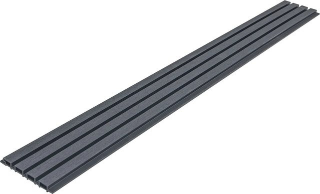 HOME DELUXE WPC Fassadenverkleidung DUVAR Panel in Anthrazit Grau (10 m²) - Bild 1