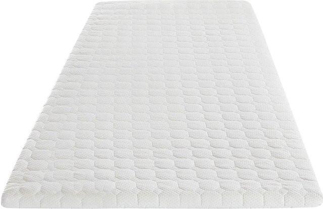 Vente-unique Topper Rama aus Memory Schaum in Weiß, B/T: 80 x 200 cm - Bild 1