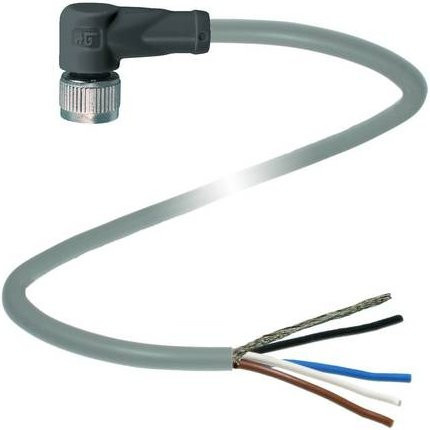 Pepperl+Fuchs 240005-0007 Sensor-Aktor-Steckverbinder konfektioniert, 4-polig, grau, 50 m - Bild 1