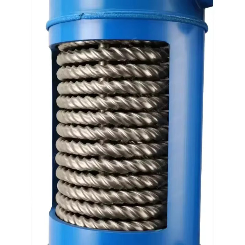 Jmz Wärmetauscher Jmz-MHTA-1.5 mit Titanrohr und blauem PVC-Gehäuse für Schwimmbad-Wärmepumpen und Aquarium-Kühler, Anschluss 1 1/2 Zoll Hose Tail - Bild 3
