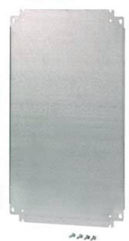 Hager FL403A Montageplatte orion.plus aus Stahl in Silber, B/T/H: 280 x 243 x 2 mm - Bild 1