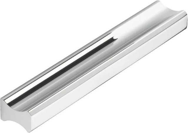 SO-TECH Griffleiste STOCKHOLM aus Aluminium in Chrom Poliert, Breite: 288 mm - Bild 1