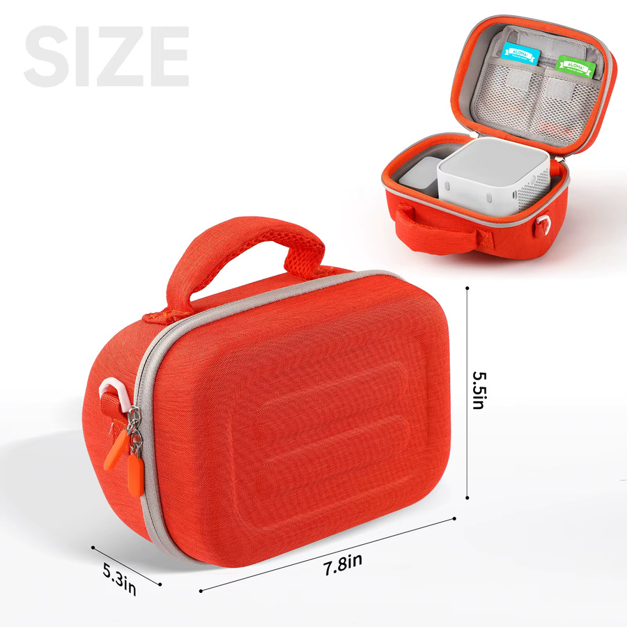Yoto Hartschalen-Tragetasche für Yoto Mini Kids Audio-Musik-Player und Kartenhalter in Grau - Bild 4