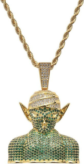 YIRAN Anhänger Dragon Ball, Kupfer, Gold, Kristall, Unisex - Bild 1