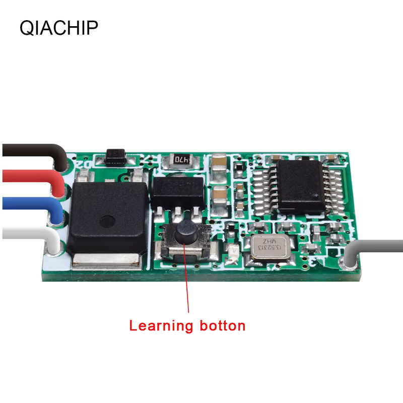 QIACHIP Drahtlose RF Fernbedienung 433 MHz Mini Relais Schalter mit LED Empfänger und Sender für DIY Projekte - Bild 4