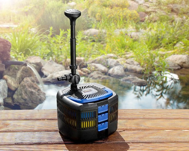 MAUK UV-C Kassetten Unterwasser Teichfilter System Komplettset mit 11W UV-Lampe - Bild 1
