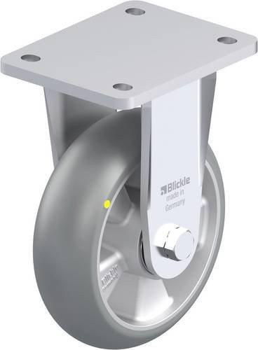 Blickle BO-ALTH 160K-AS-CO Schwerlast-Bockrolle in Silber, Rad-Durchmesser: 160 mm, Tragfähigkeit: 750 kg - Bild 1