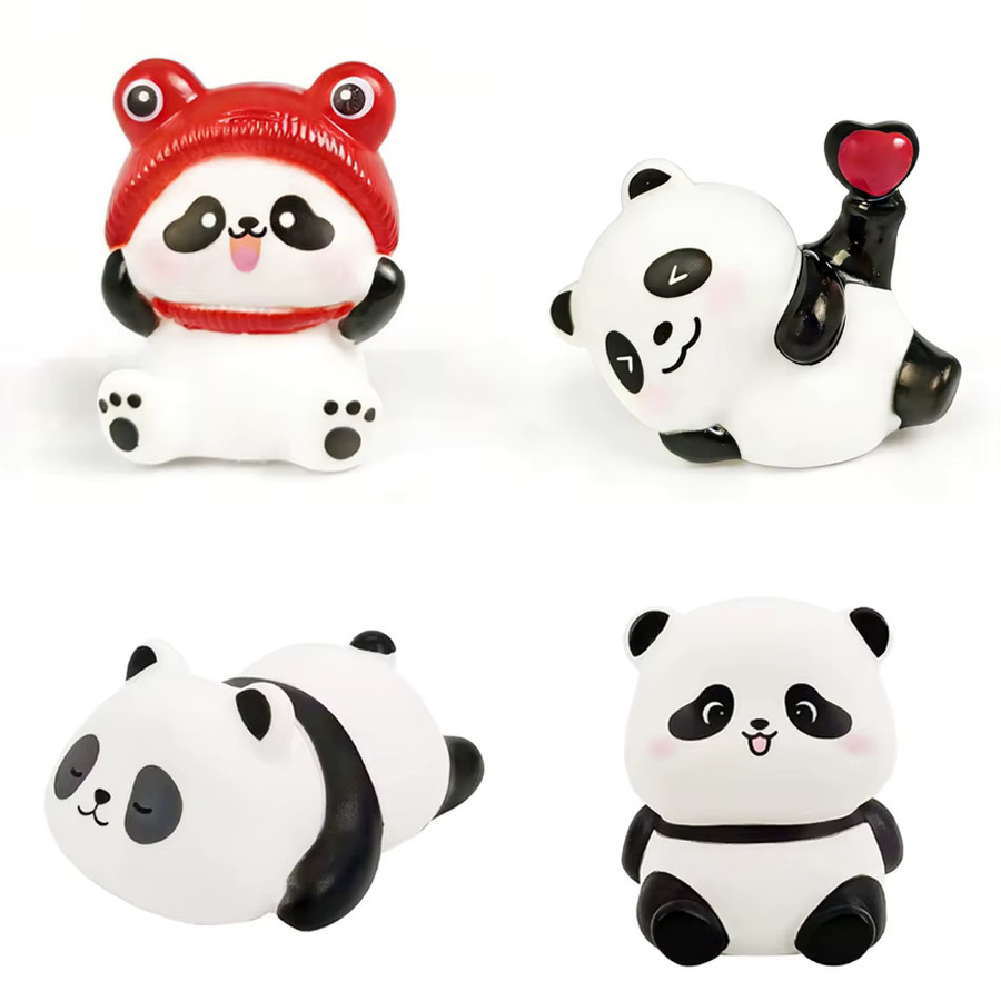 Bandai Panda-Nachtlichter, Tiere, Weiß - Bild 2