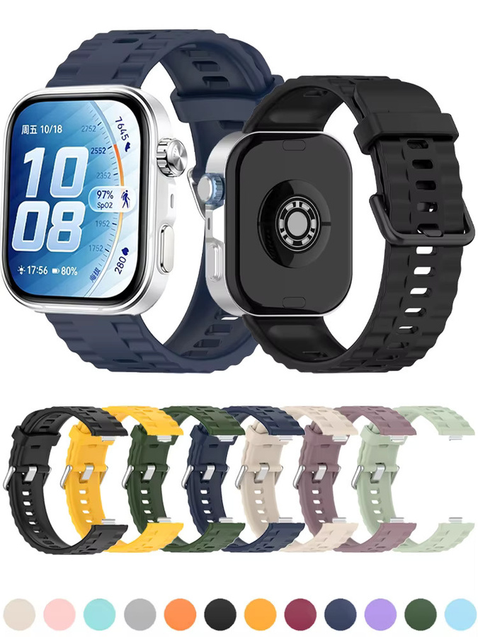 Huawei Uhrenarmband Silikon, Multicolor, Unisex - Bild 2
