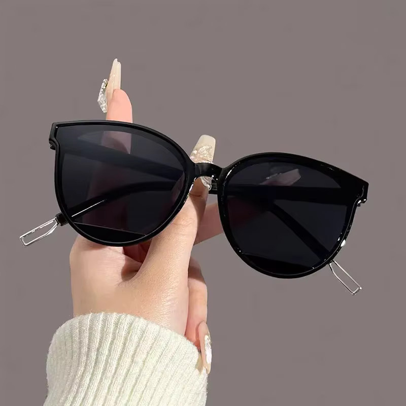 Rexxar Sonnenbrille, Rund, Vollrand, Kunststoff, Schwarz, Unisex - Bild 2