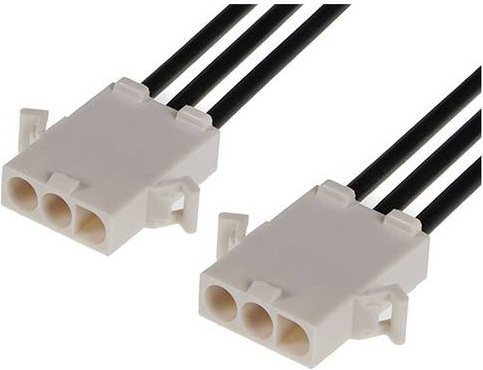 Molex Stiftgehäuse-Kabel 216292-1032 in Weiß - Bild 1