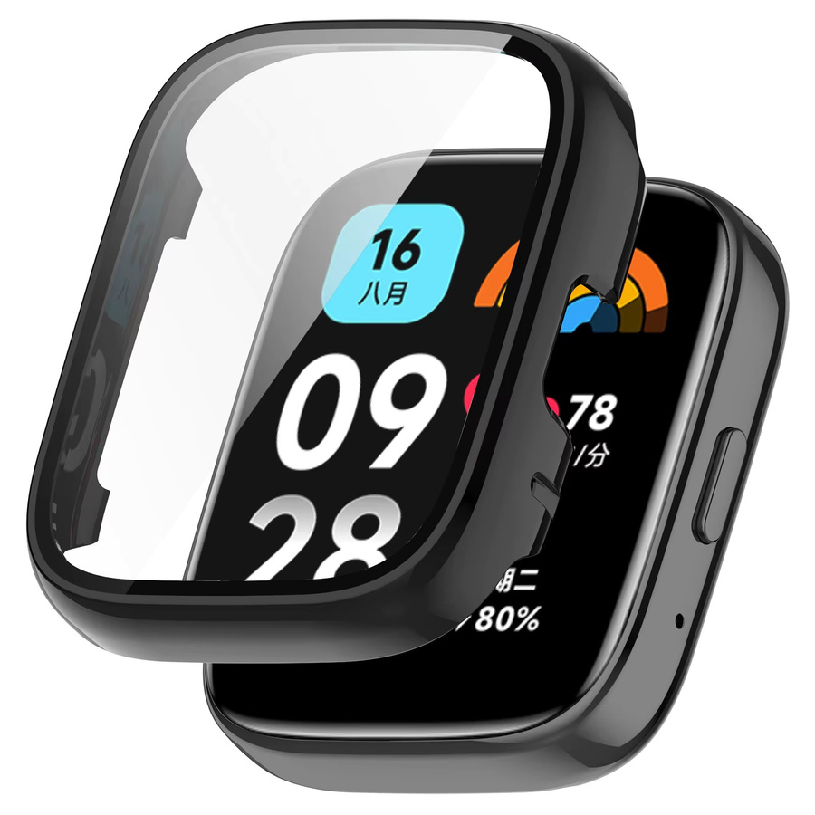 Xiaomi Displayschutzfolie + Glas für Redmi Watch 3, Kunststoff, Light Pink - Bild 3