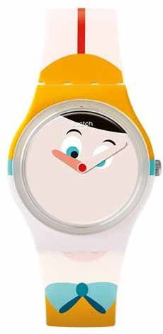 Swatch Armbanduhr, Quarz, Kunststoffgehäuse, Silikonarmband, Unisex - Bild 1