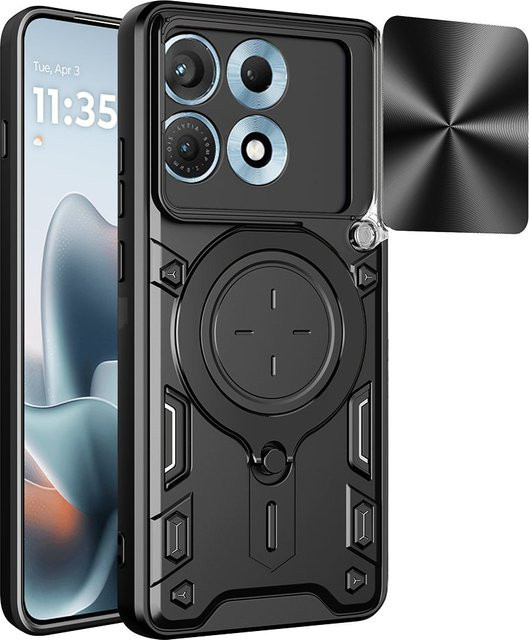 Techsuit CamGuard Pro Schutzhülle für Motorola Edge 70 Max in Schwarz - Bild 1