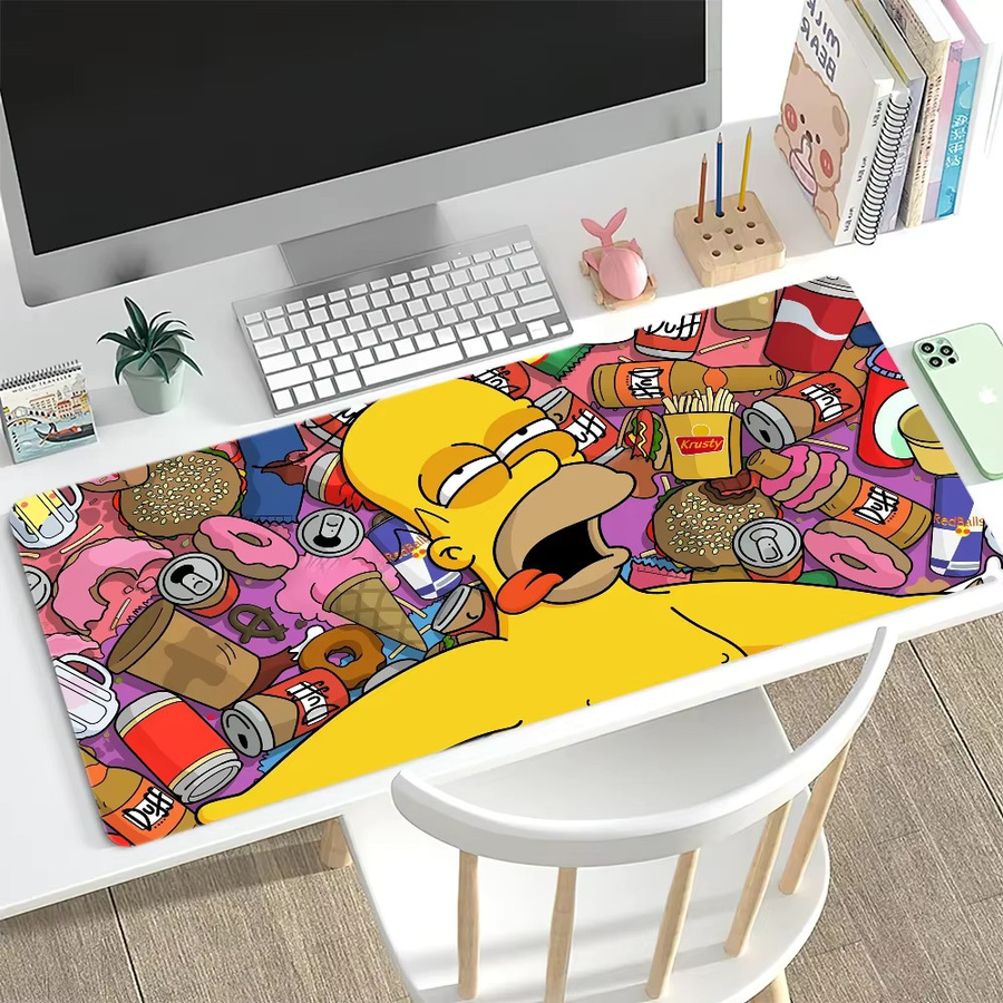 Beast Kingdom Mauspad mit Simpsons Cartoon Design in Multicolour für PC und Tastatur - Bild 4