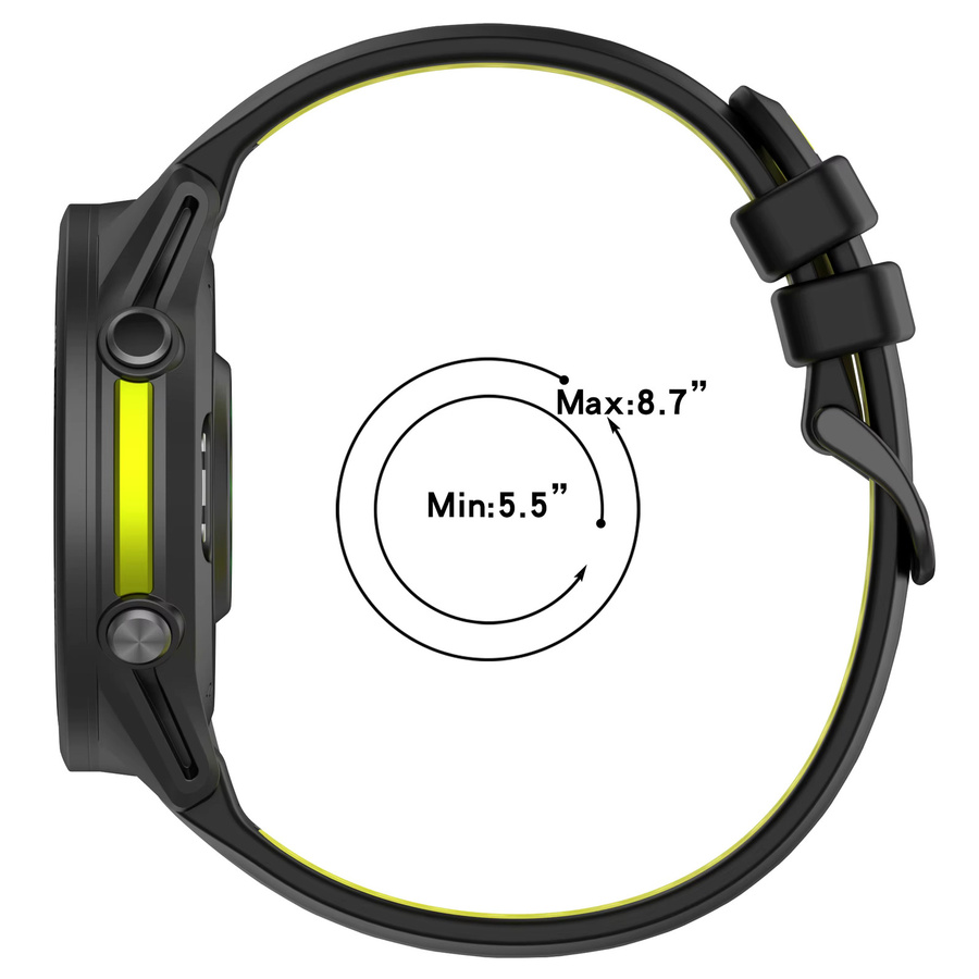Garmin Uhrenarmband Silikon, Bicolor, Unisex - Bild 4