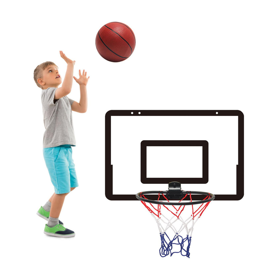 Wosawe Indoor Mini Basketballkorb Set Hanging Type aus PVC - Bild 5